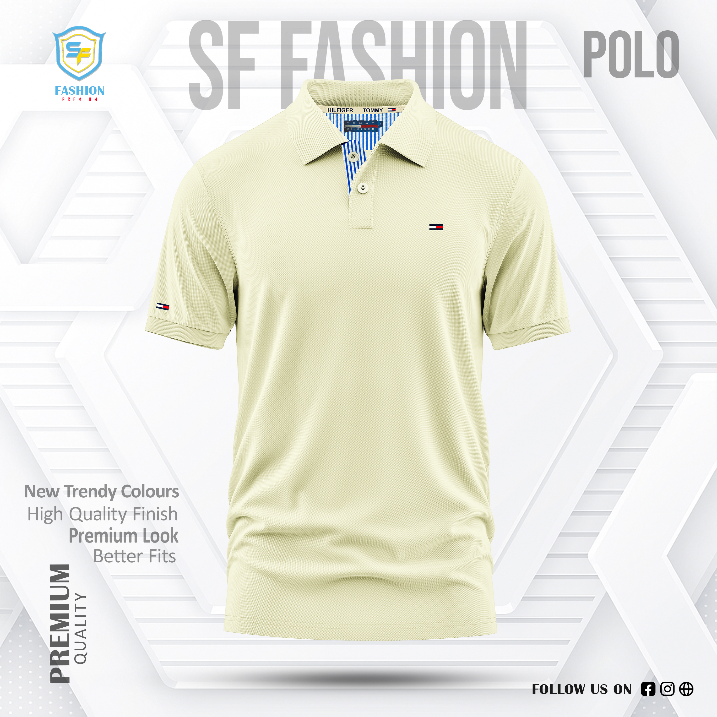 Classic Polo Shirt – Off White