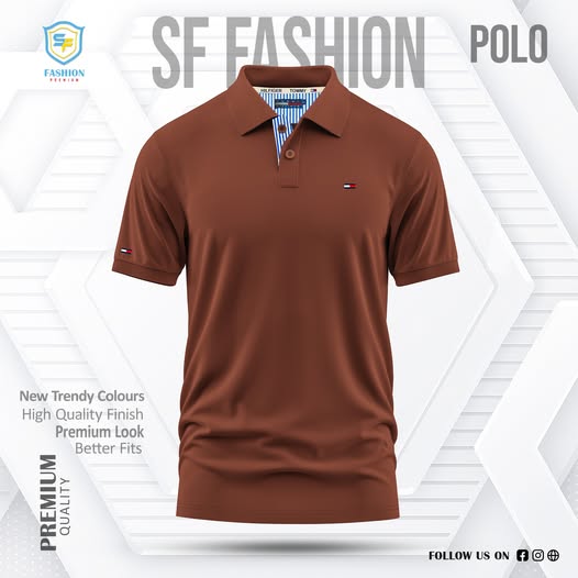 Classic Polo Shirt – Coffee